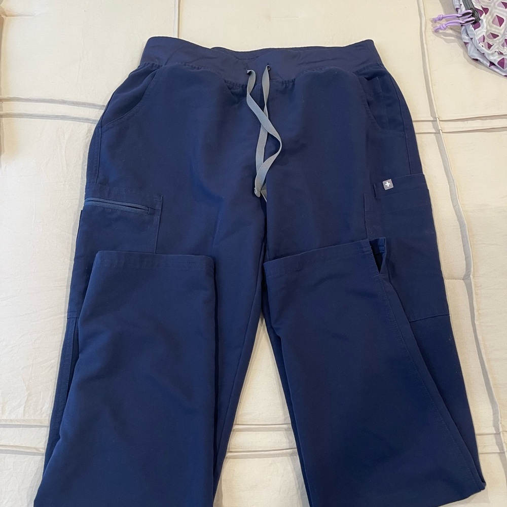 Figs Navy Blue Women's Pants